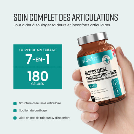 Glucosamine Chondroïtine et MSM
