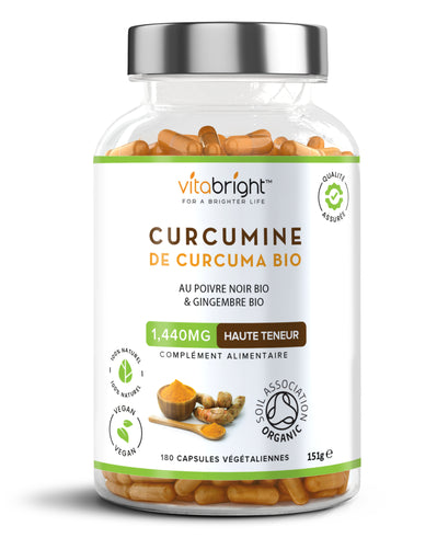 Curcuma riche en curcumine (180 gélules)