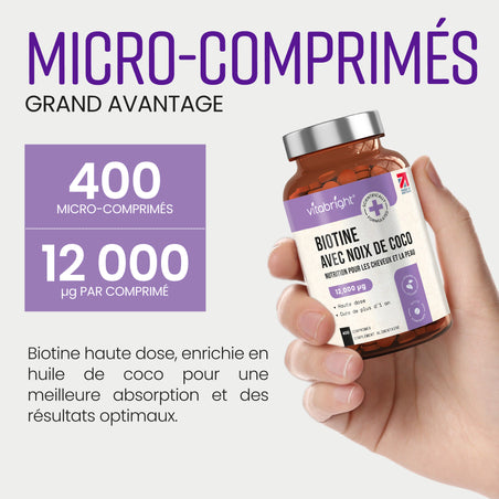 Biotine avec Noix de Coco